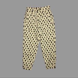 ❤️ 4 ❤️ NWT Anthro Pants Corduroy Front Zip Floral Pockets Soft French